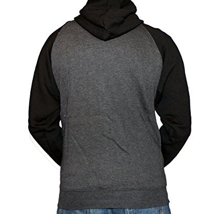 Washington DC Two Toned Gray and Black Zipper Sweatshirt